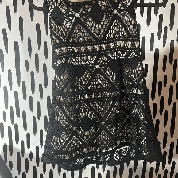 Xhilaration Other - Chic Black Crochet Dress kids